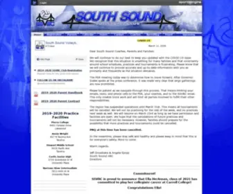 Southsoundvolleyballclub.org(South Sound Volleyball Club) Screenshot