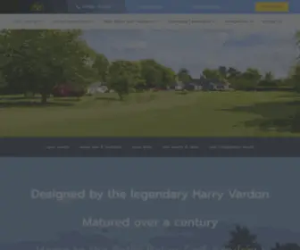 Southstaffordshiregolfclub.co.uk(The South Staffordshire Golf Club (usually called 'South Staffs')) Screenshot