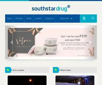Southstardrug.com.ph(Philippine Online Drugstore & Delivery) Screenshot