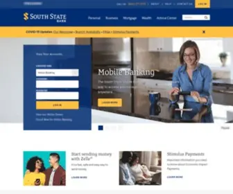Southstatebank.com(SouthState) Screenshot