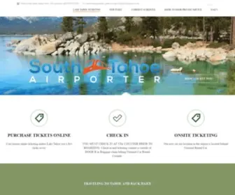 Southtahoeairporter.com(South Tahoe Airporter) Screenshot