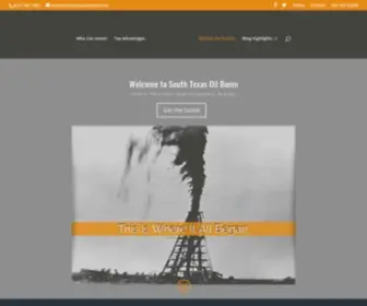 Southtexasoilboom.net(South Texas Oil Boom) Screenshot