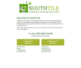 Southtile.co.nz(Southtile) Screenshot