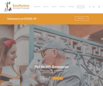 Southviewanimalhospital.com(Your Pets) Screenshot