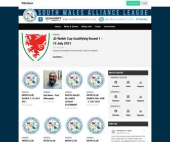 Southwalesallianceleague.co.uk(Highadmit Projects South Wales Alliance Football League) Screenshot