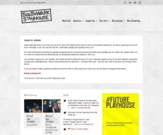 Southwarkplayhouse.co.uk(Southwark Playhouse) Screenshot