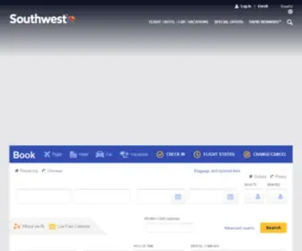 Southwestairlines.com(Southwest Airlines) Screenshot