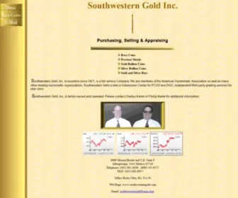 Southwesterngold.com(Southwestern Gold Inc) Screenshot