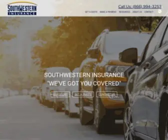 Southwesterninsurance.com(Southwestern Insurance) Screenshot