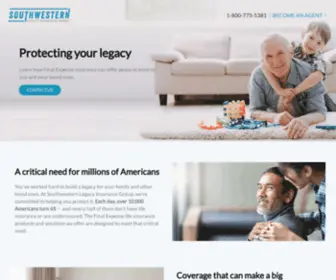 Southwesternlegacy.com(Protecting Your Legacy) Screenshot