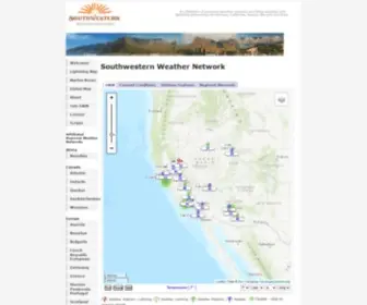 Southwesternwx.net(Southwestern Weather Network) Screenshot