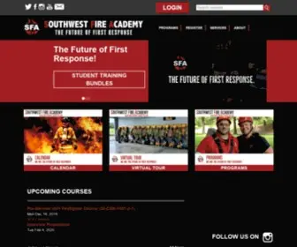 Southwestfireacademy.ca(Southwest Fire Academy) Screenshot