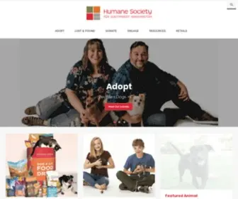 Southwesthumane.org(Humane Society for Southwest Washington) Screenshot