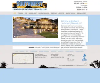 Southwestlandscapingmaterials.com(Southwest Landscaping Materials) Screenshot