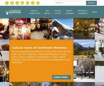 Southwestmt.com(Montana tourism information for Southwest Montana. Montana travel) Screenshot