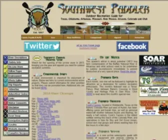 Southwestpaddler.com(Southwest Paddler) Screenshot