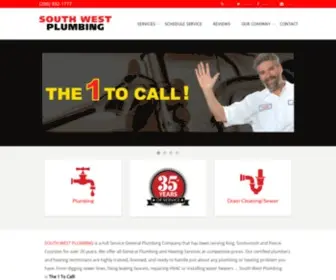 Southwestplumbing.biz(Best Choice Plumbers in Seattle WA. South West Plumbing Company) Screenshot