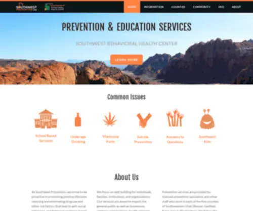 Southwestprevention.com(Southwestprevention) Screenshot