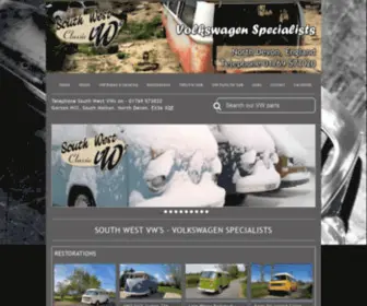 SouthwestvWS.com(South West VWs) Screenshot