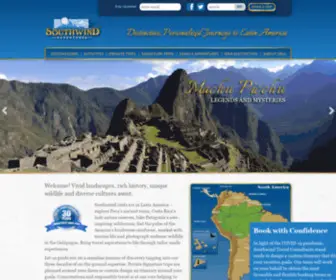 Southwindadventures.com(Latin America Adventures) Screenshot