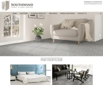 Southwindcarpet.com(Southwind Carpet & Hard Surface) Screenshot