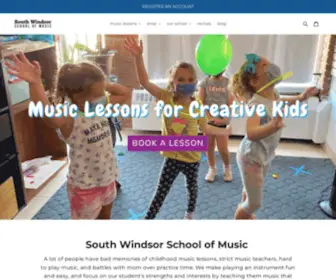 Southwindsorschoolofmusic.com(South Windsor School of Music) Screenshot