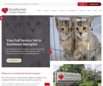 Southwindvets.com(Southwind Animal Hospital) Screenshot