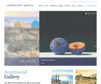 Southwoldgallery.co.uk(Southwold Art Gallery) Screenshot