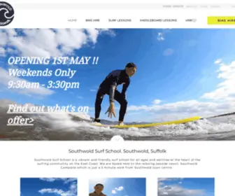 Southwoldsurfschool.co.uk(Southwold Surf School) Screenshot