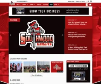 Southwoodknightsathletics.com(Team Home Southwood Knights Sports) Screenshot