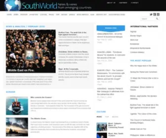 Southworld.net(News & views from emerging countries) Screenshot
