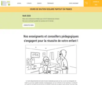 Soutien-Scolaire.fr(Soutien) Screenshot