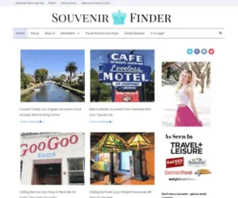 Souvenirfinder.com(Souvenir Finder) Screenshot