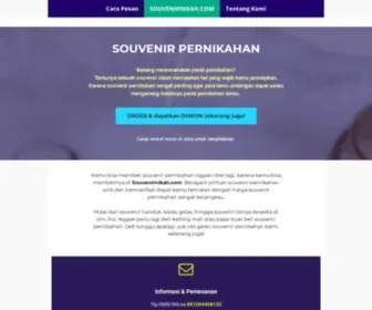 Souvenirnikah.com(Souvenir Nikah) Screenshot