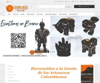 Souvenirscolombia.com.co(Artesanías) Screenshot