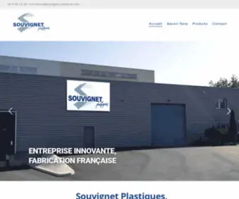 Souvignet-Plastiques.com(Souvignet Plastiques) Screenshot