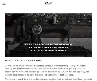 Sovanabali.com(Sovana Bali) Screenshot