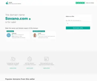 Sovano.com(SOVANO) Screenshot