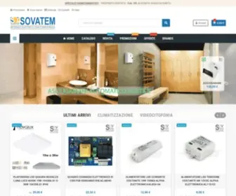 Sovatem.it(Vendita Materiale elettrico Online) Screenshot