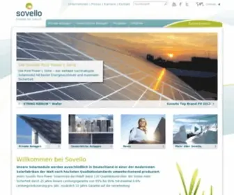 Sovello.com(Home ) Screenshot