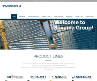 Sovemagroup.com(ENGINEERING & EQUIPMENT FOR BATTERY MANUFACTURING) Screenshot
