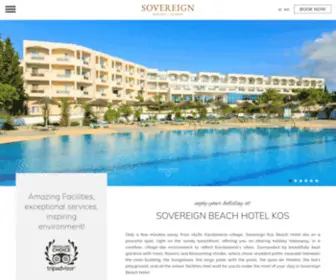 Sovereignbeachhotel.com(Sovereign Beach Hotel in Kos) Screenshot