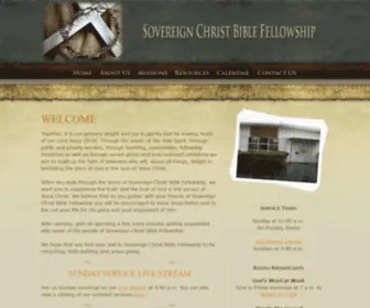 Sovereignchristbiblefellowship.com(Sovereign Christ Bible Fellowship) Screenshot