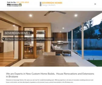 Sovereignhomes.com.au(Sovereignhomes) Screenshot