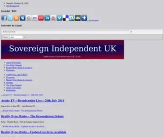 Sovereignindependentuk.co.uk(Sovereign independent UK) Screenshot