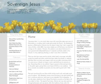 Sovereignjesus.net("Casting down imaginations and every high thing that exalteth itself against the knowledge of God" (2 Cor 10) Screenshot