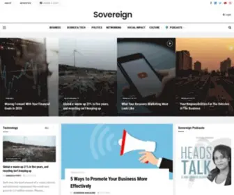 Sovereignmagazine.co.uk(Sovereign Magazine) Screenshot