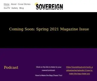 Sovereignmagazinepsu.com(Sovereign Magazine) Screenshot