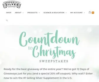 Sovereignsilver.com(Sovereign Silver) Screenshot