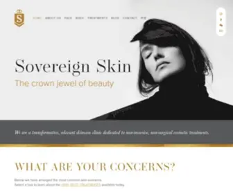 Sovereignskin.com(Sovereign Skin) Screenshot